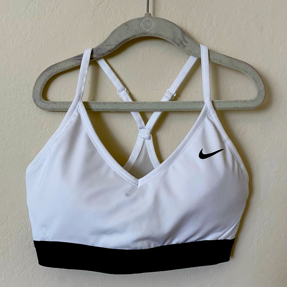 2 Nike Bras White and Black Small bundle